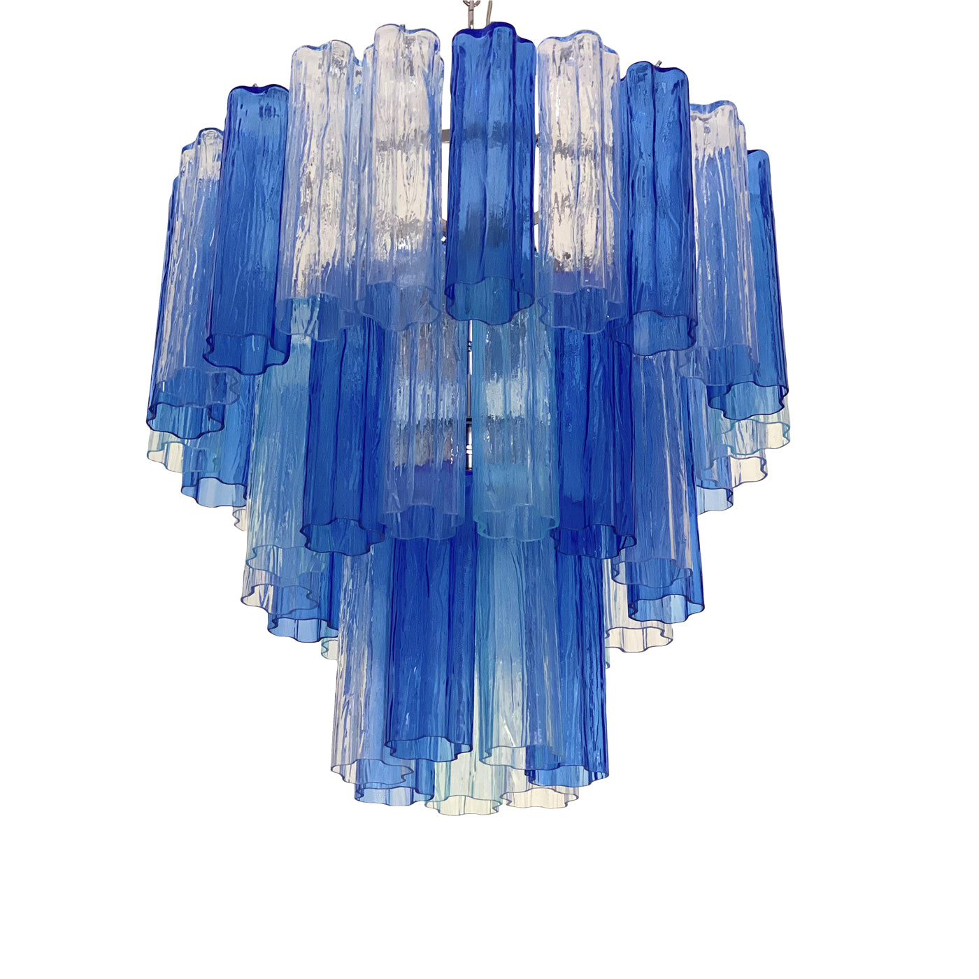 VORELLI Matilde Tronchi Murano Glass Staircase Chandelier - Tronchi Murano Glass image 2