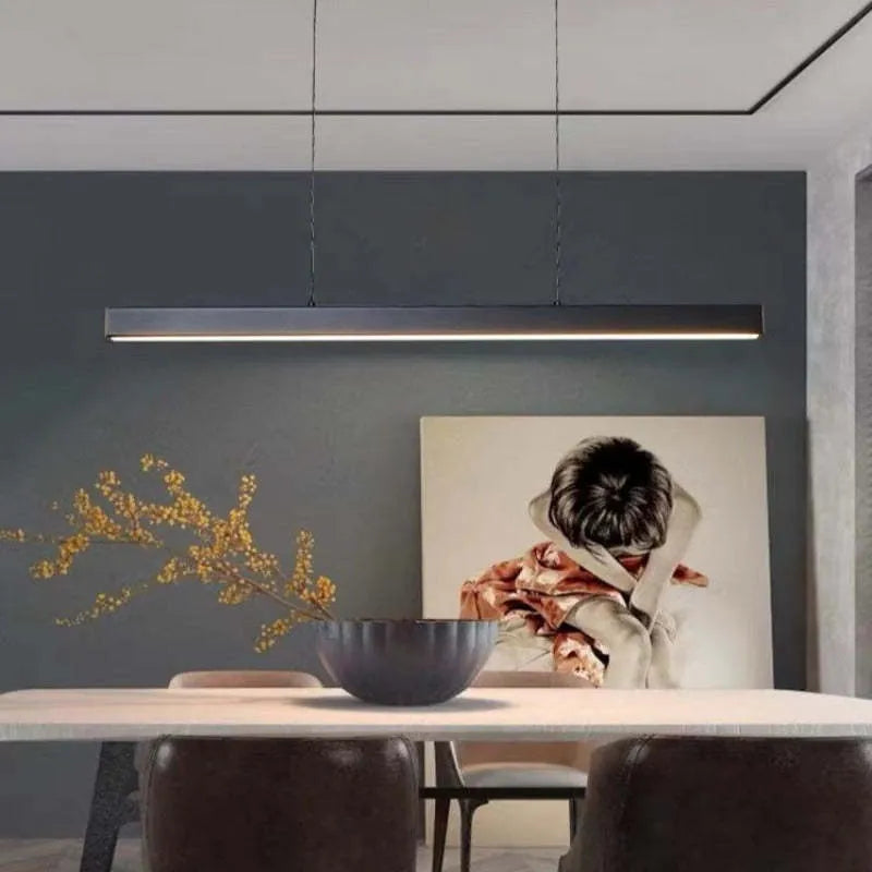 Linear Rectangular Chandelier