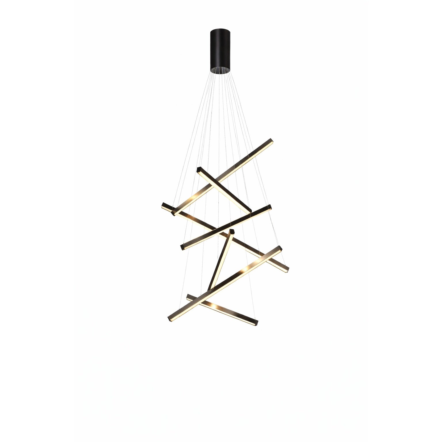 Modern pendant light with geometric design