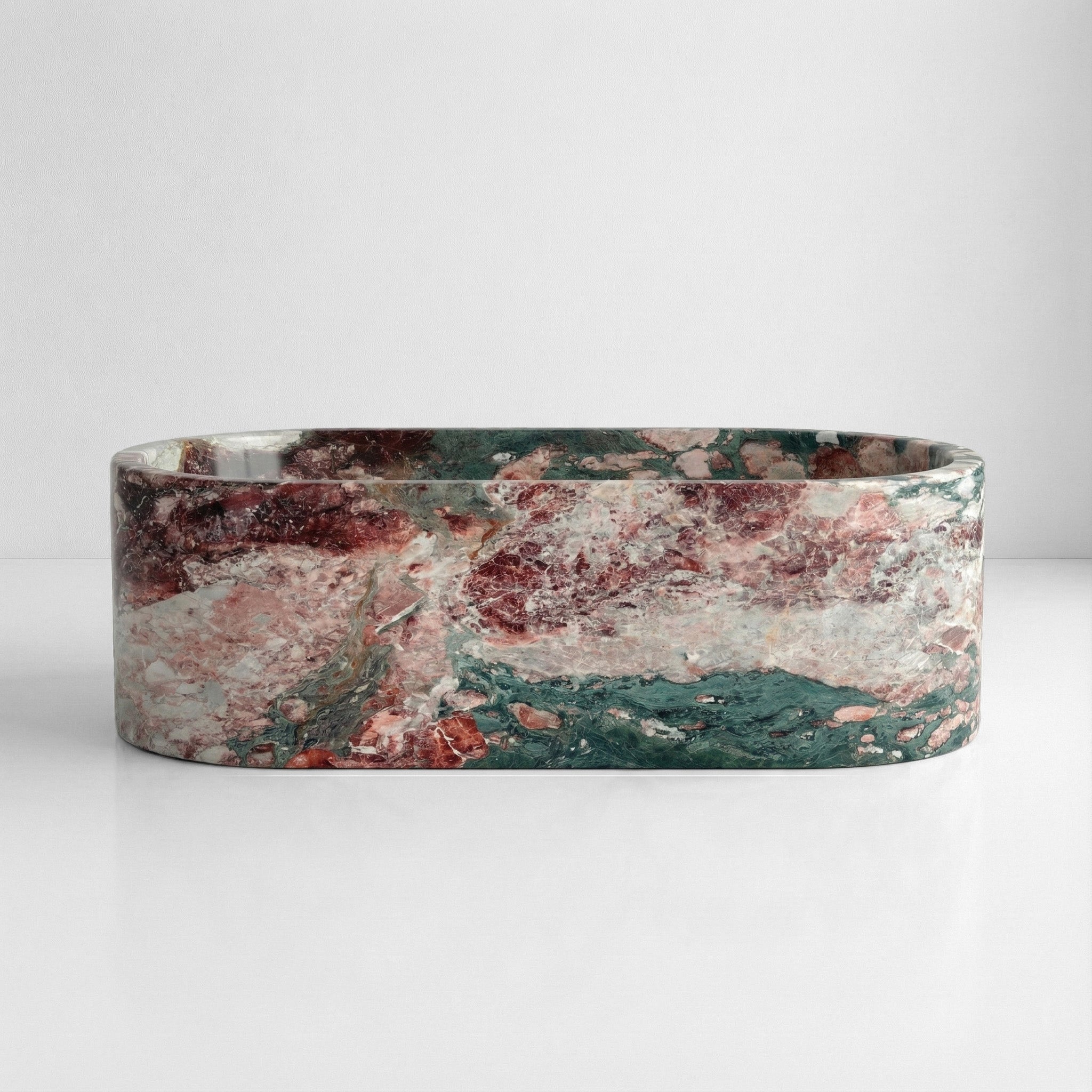 Four Seasons Marble Freestanding Bathtub - Elliptical