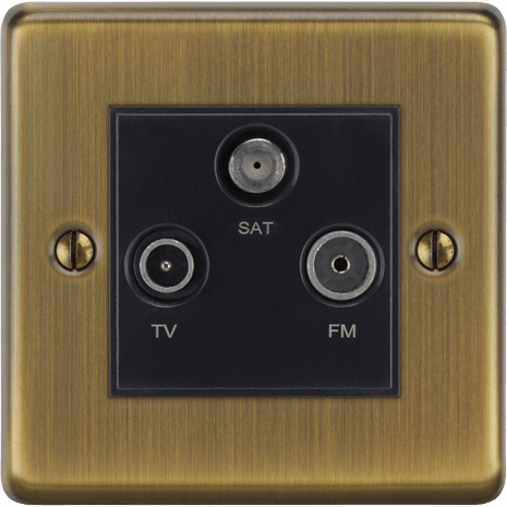 Front view of the VORELLI Victorian outlet demonstrating seamless integration.