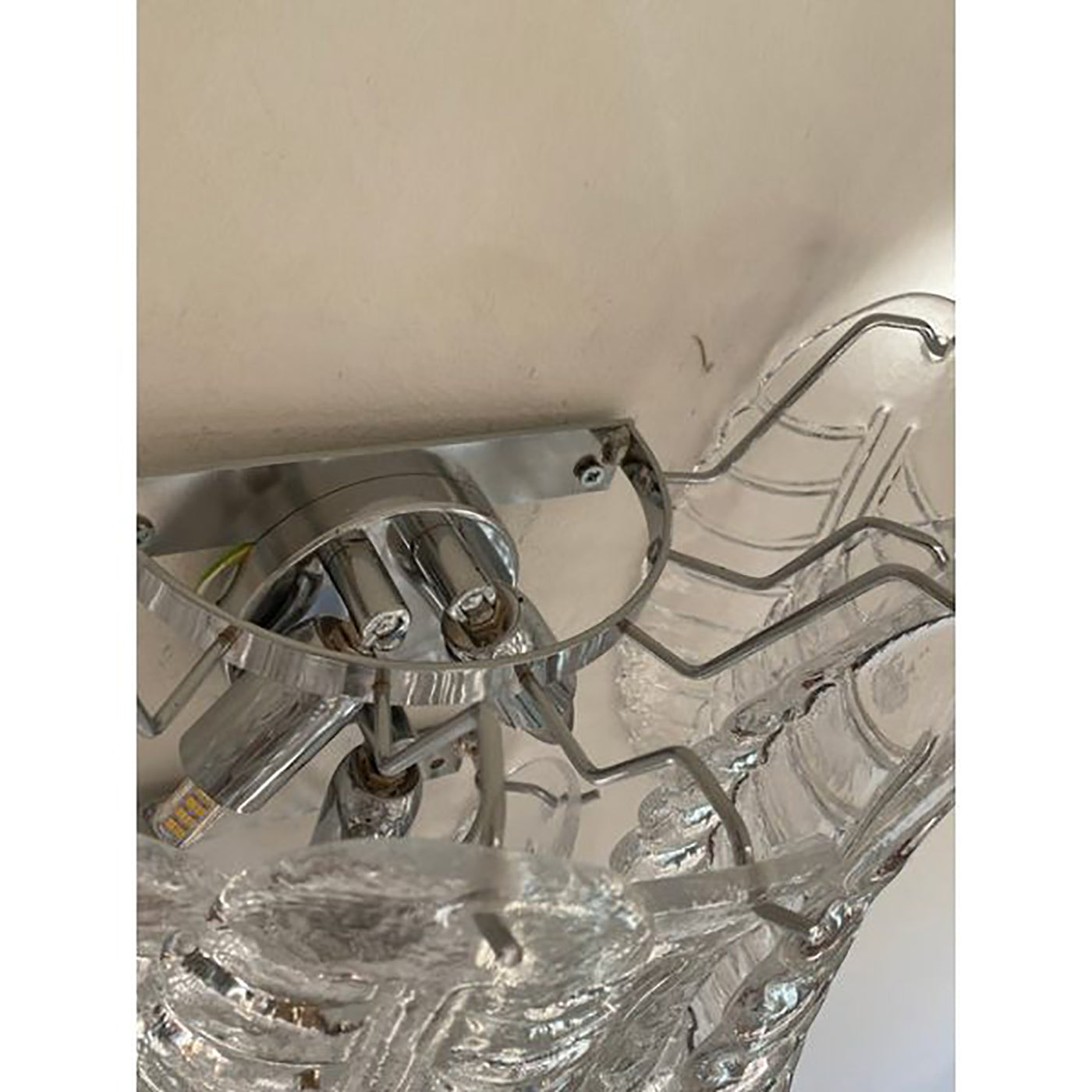 VORELLI Pisa Felci Murano Glass Wall Light - Felci Murano Glass image 3