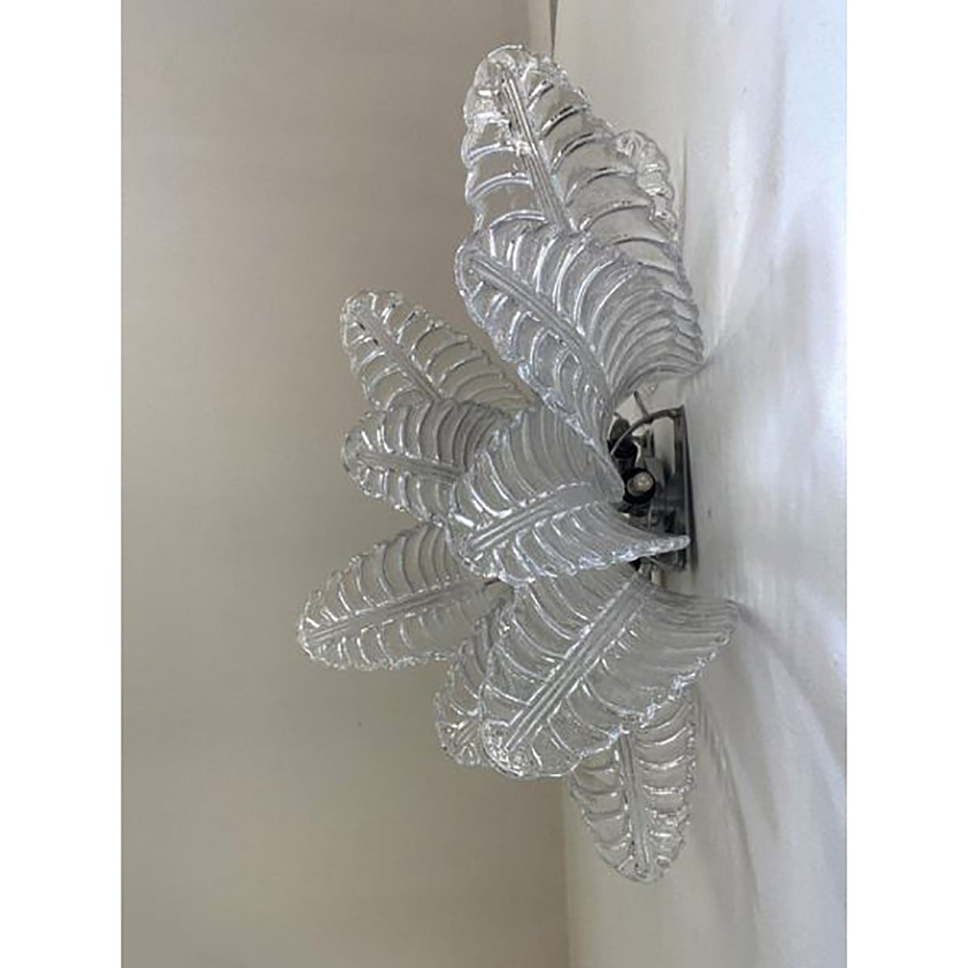 VORELLI Pisa Felci Murano Glass Wall Light - Felci Murano Glass image 4