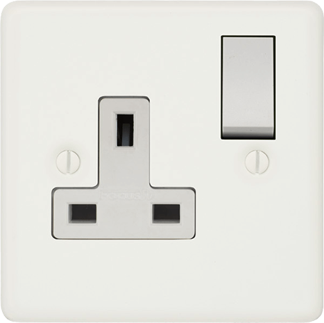 Interior design inspiration featuring the VORELLI Victorian single socket on a neutral wall.