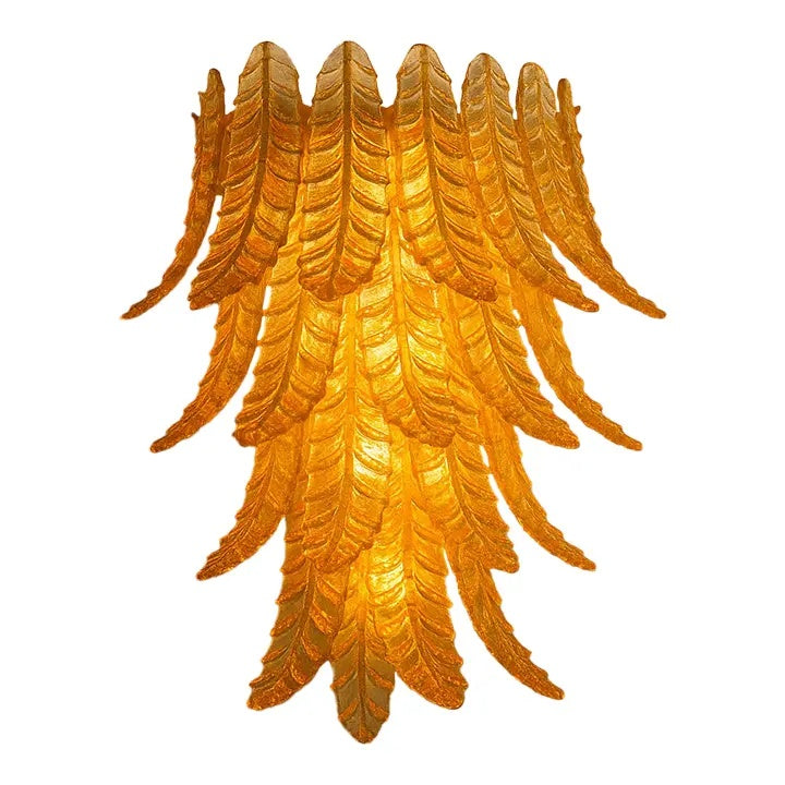 VORELLI Orvieto Felci Murano Glass Wall Light - Felci Murano Glass image 1