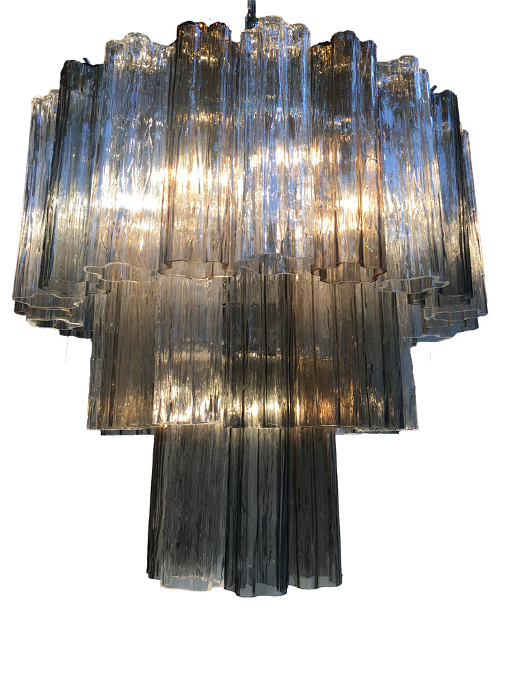 VORELLI Giovanna Tronchi Murano Glass Circular Chandelier - Tronchi Murano Glass image 3