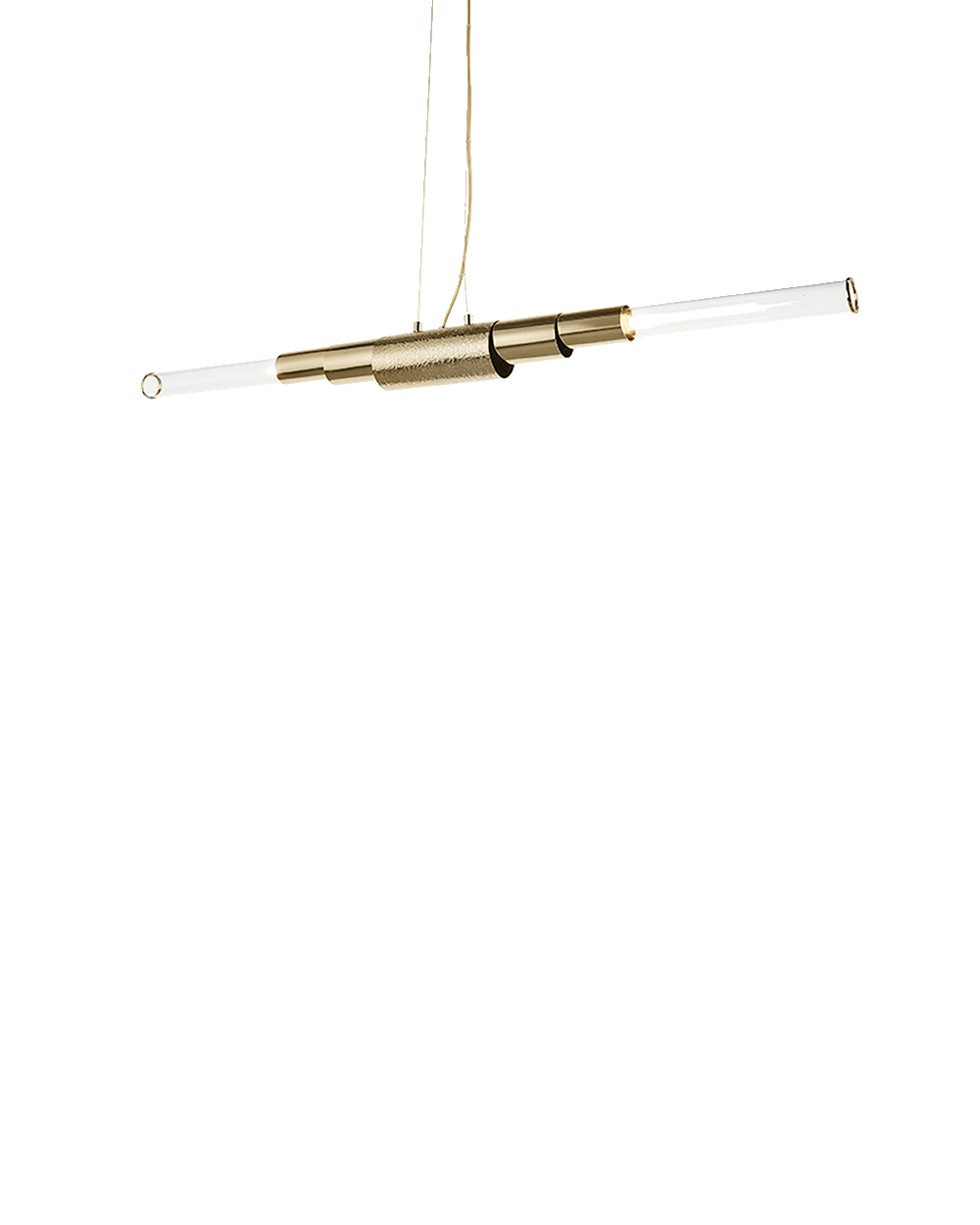 VORELLI® Metier Luxury Rectangular Chandelier by VORELLI® on a clean white background