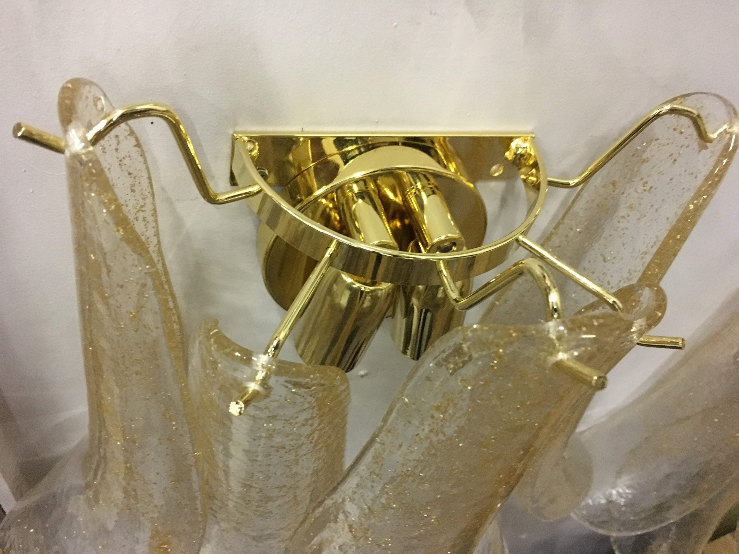 VORELLI Cervo Selle Murano Glass Wall Light - Selle Murano Glass image 3
