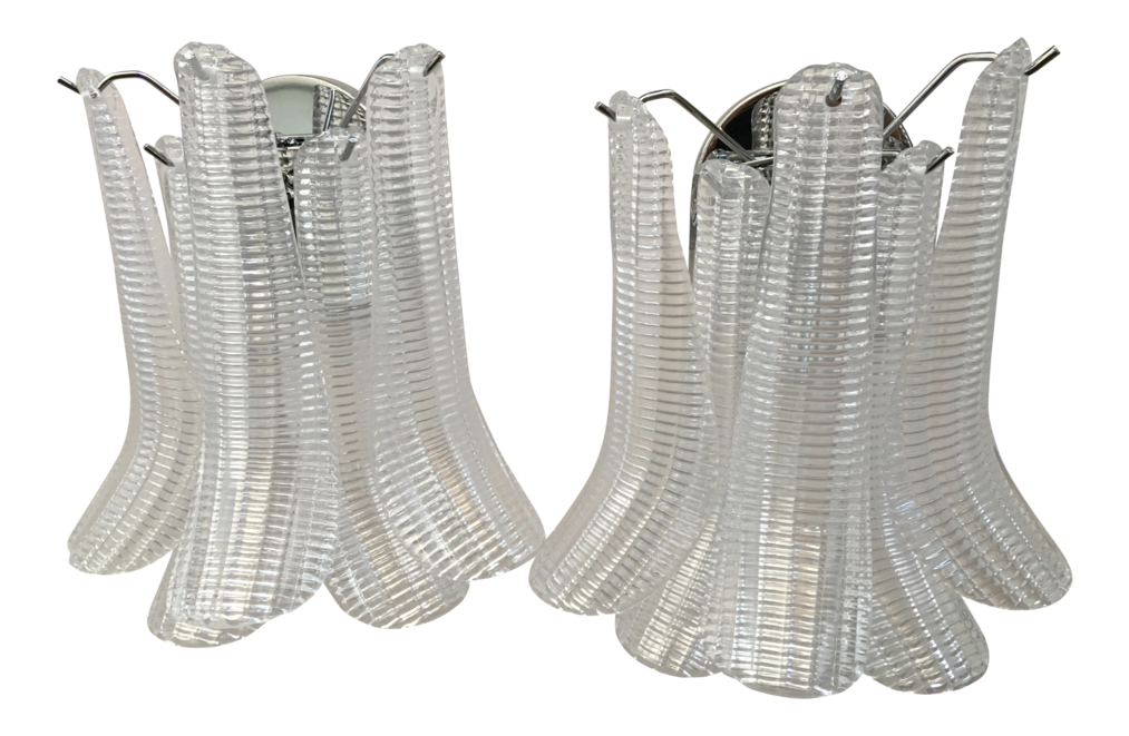 VORELLI Catania Selle Murano Glass Wall Light - Selle Murano Glass image 4