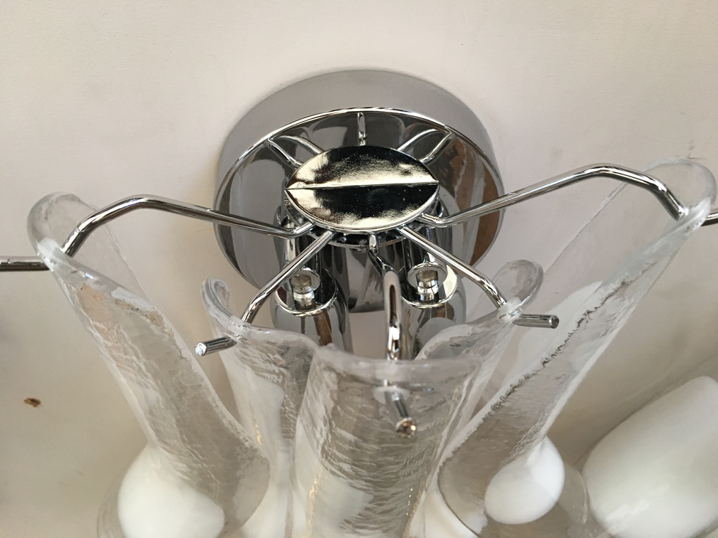 VORELLI Monza Selle Murano Glass Wall Light - Selle Murano Glass image 4
