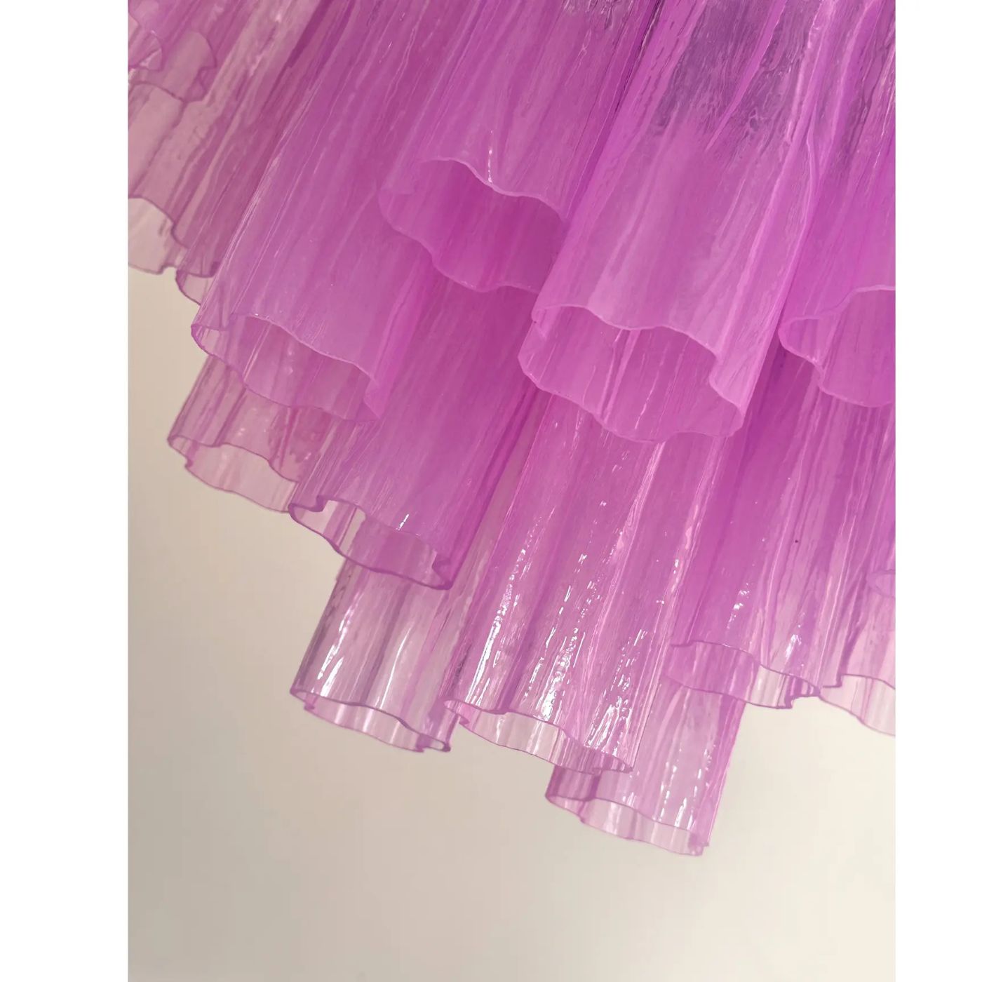 VORELLI Delizia Tronchi Murano Glass Staircase Chandelier - Tronchi Murano Glass image 3