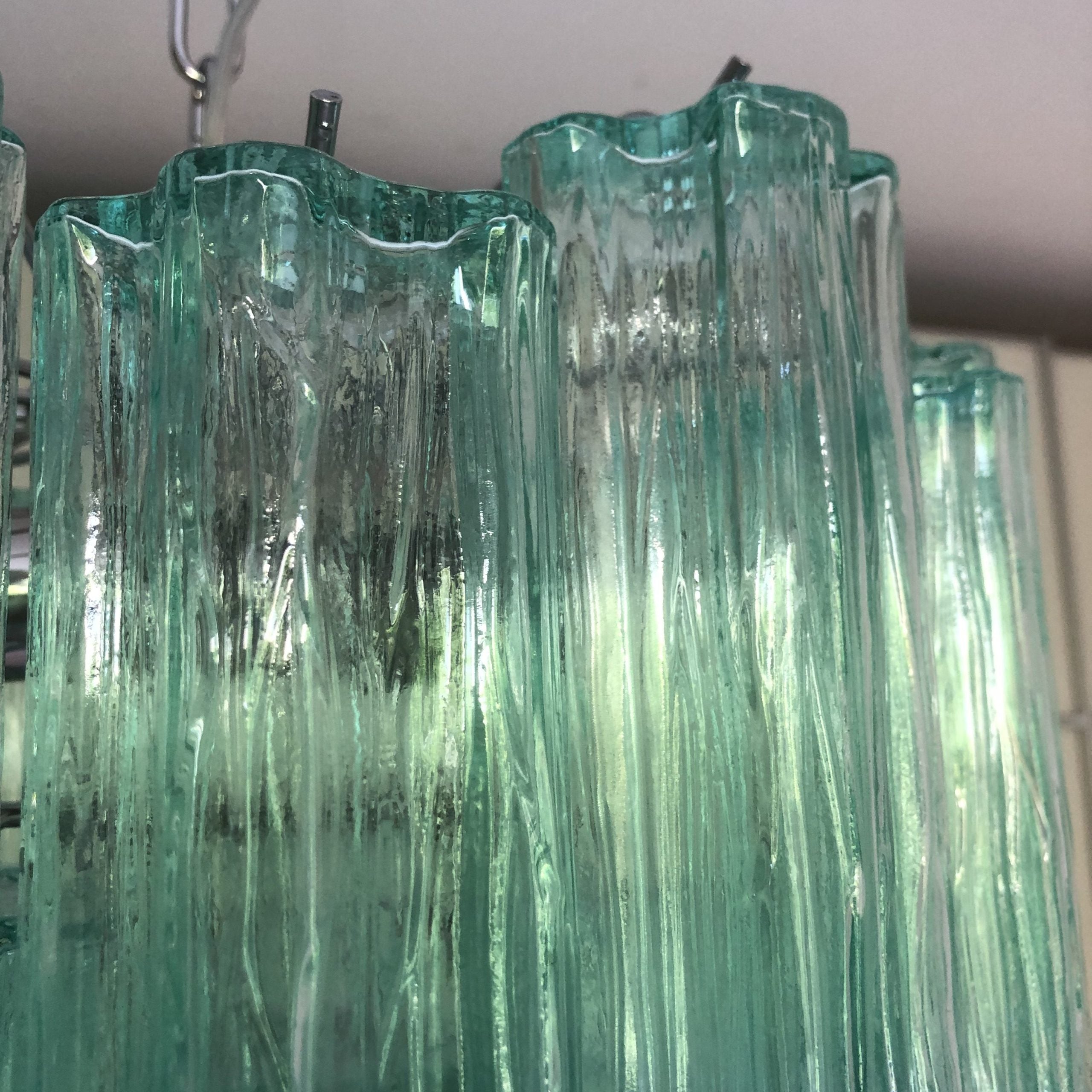 VORELLI Raffaella Tronchi Murano Glass Circular Chandelier - Tronchi Murano Glass image 7