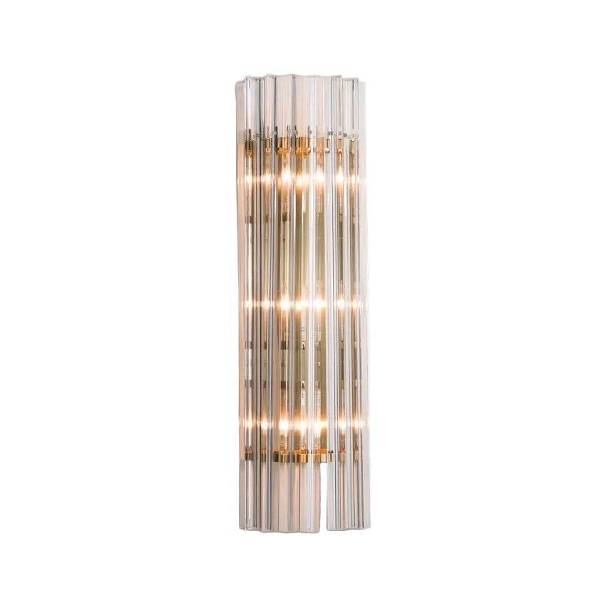 Amarino Clear Glass IP44 Wall Light wall light view 4