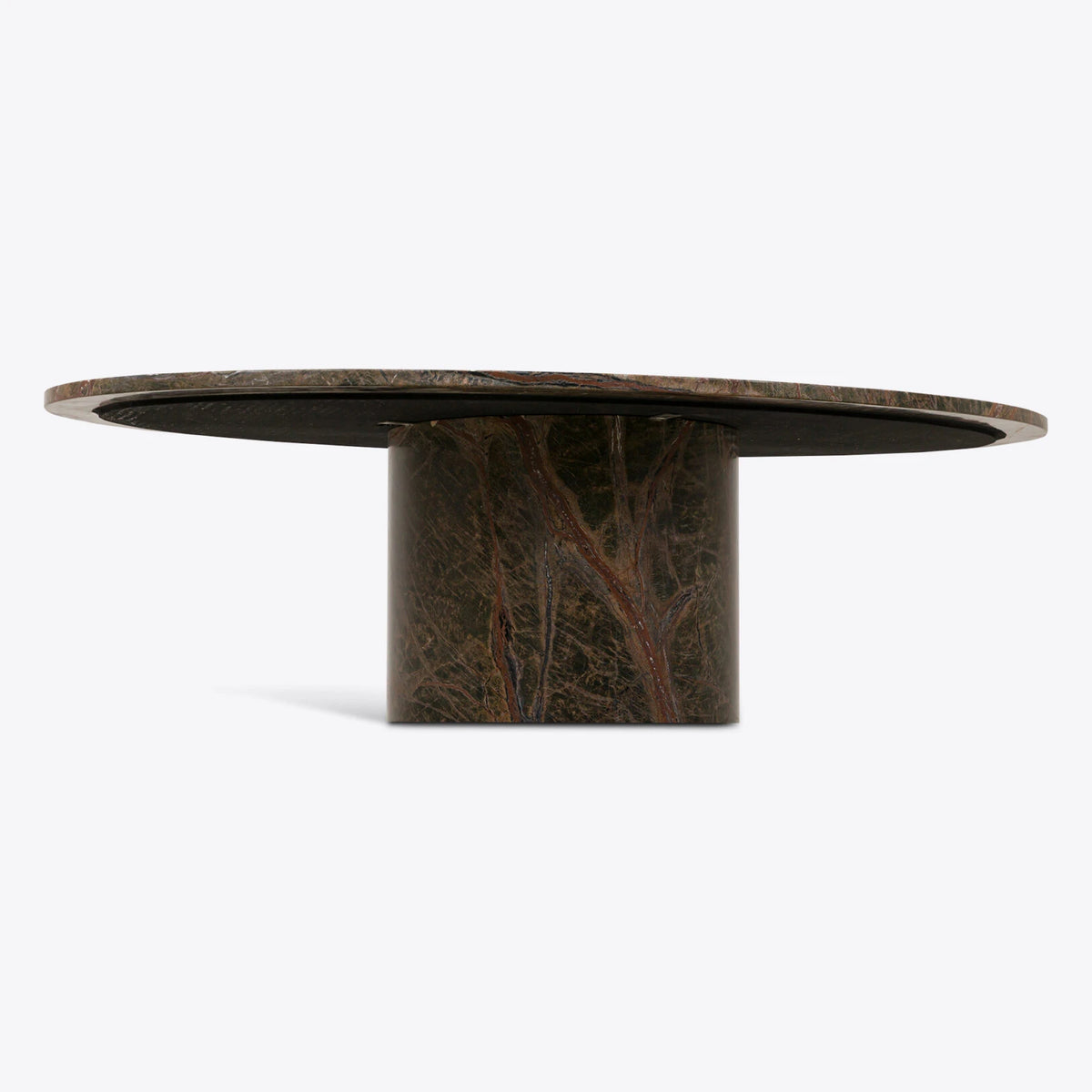 Argentino Forest Green Marble Coffee Table coffee table view 6