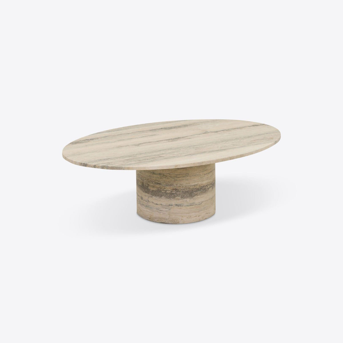 Argentino Travertine Coffee Table coffee table view 5
