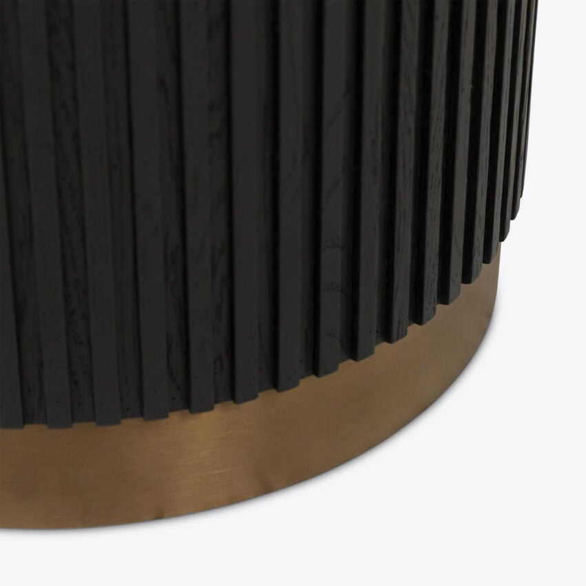 Attilio Ebonised Oak Side Table side table view 7
