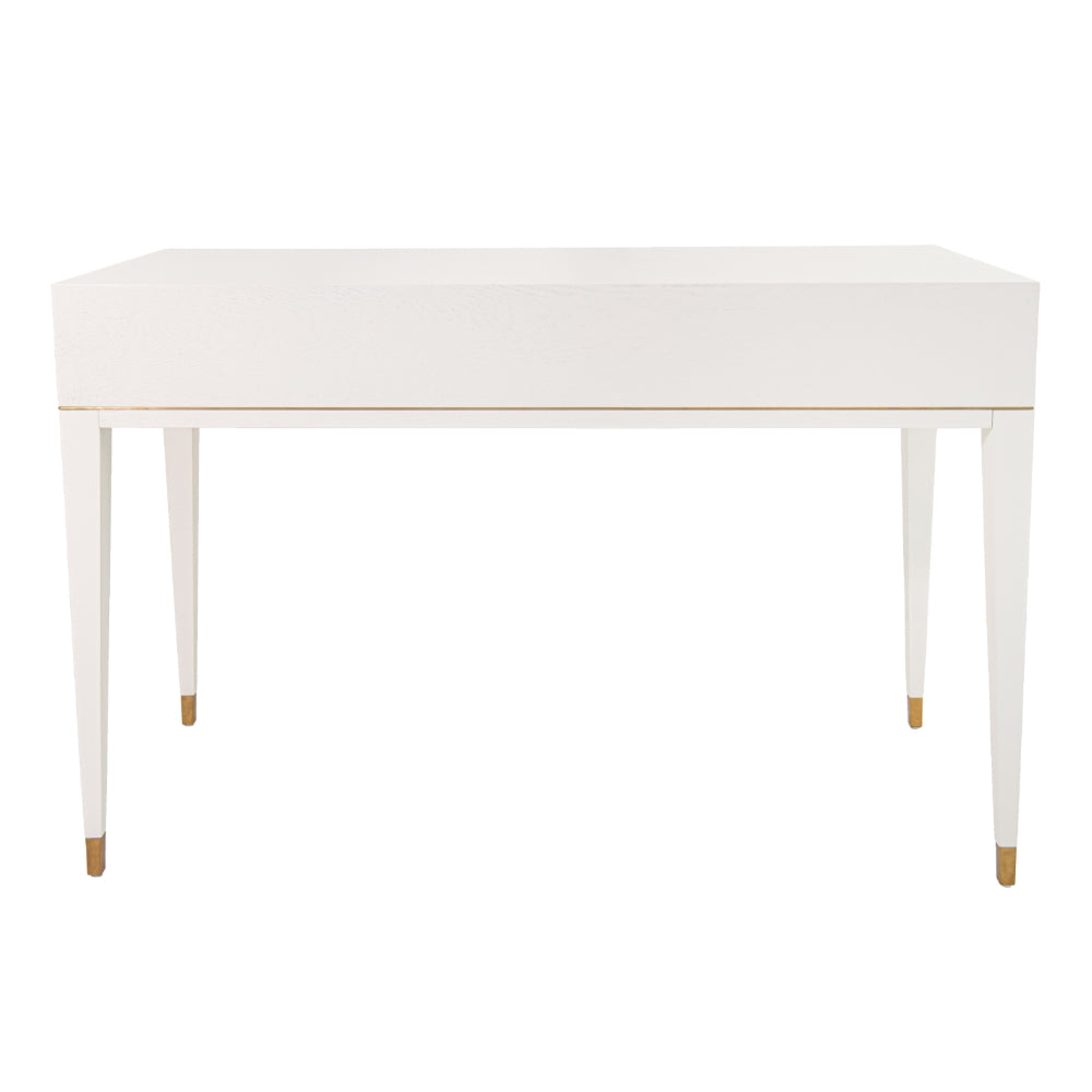 Bayeva Brass White Dressing Table by VORELLI, product image for luxury residential and hospitality projects