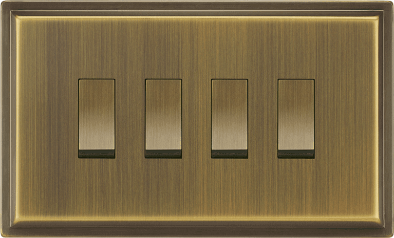 Belgravia Rocker Switch by VORELLI, product hero image for luxury residential and hospitality specifications