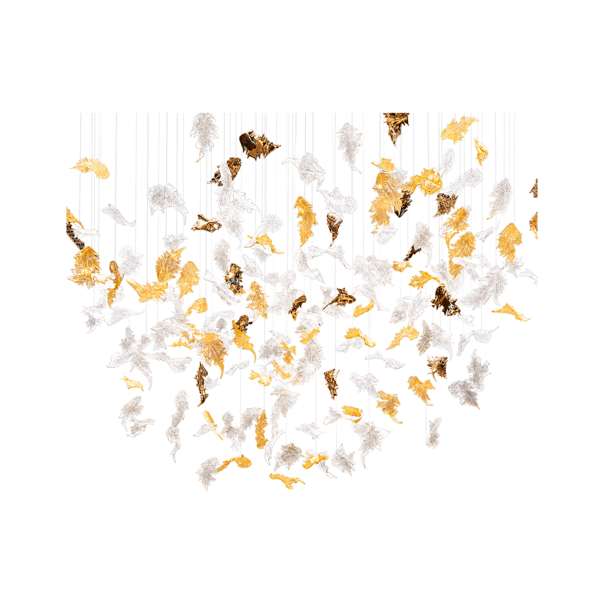 VORELLI® Ember Leaf Project Installation on a pure white background.