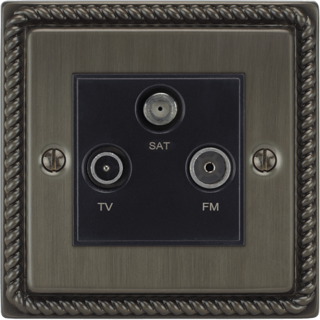Georgian Media Outlet by VORELLI, product hero image for luxury residential and hospitality specifications