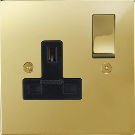 Horizon Square Single Socket architectural switches view 11