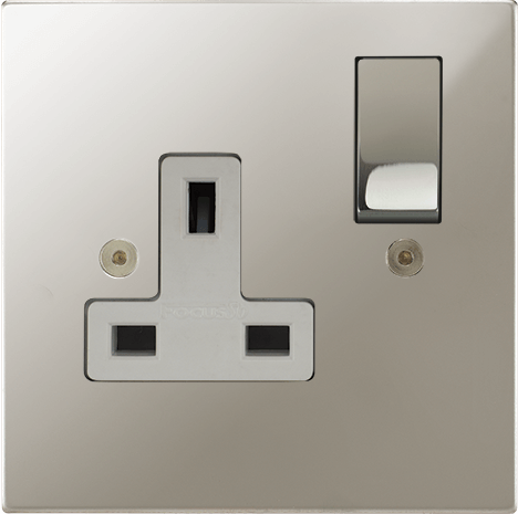 Horizon Square Single Socket architectural switches view 13