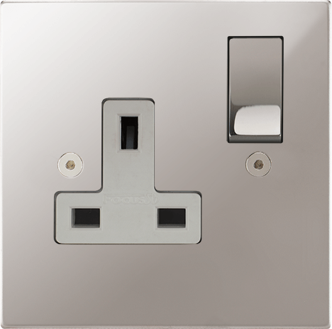 Horizon Square Single Socket architectural switches view 14