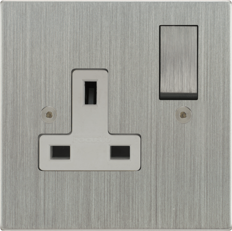 Horizon Square Single Socket architectural switches view 17
