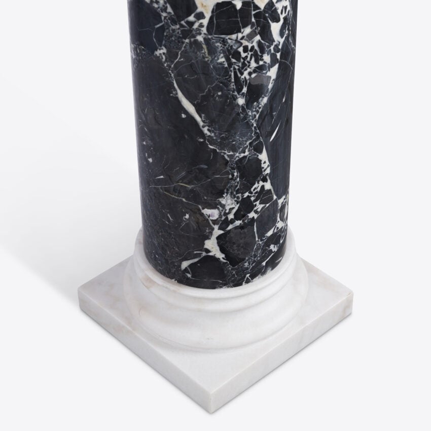 Imperavo Black Hector Marble Column Decor sculptures and busts view 8