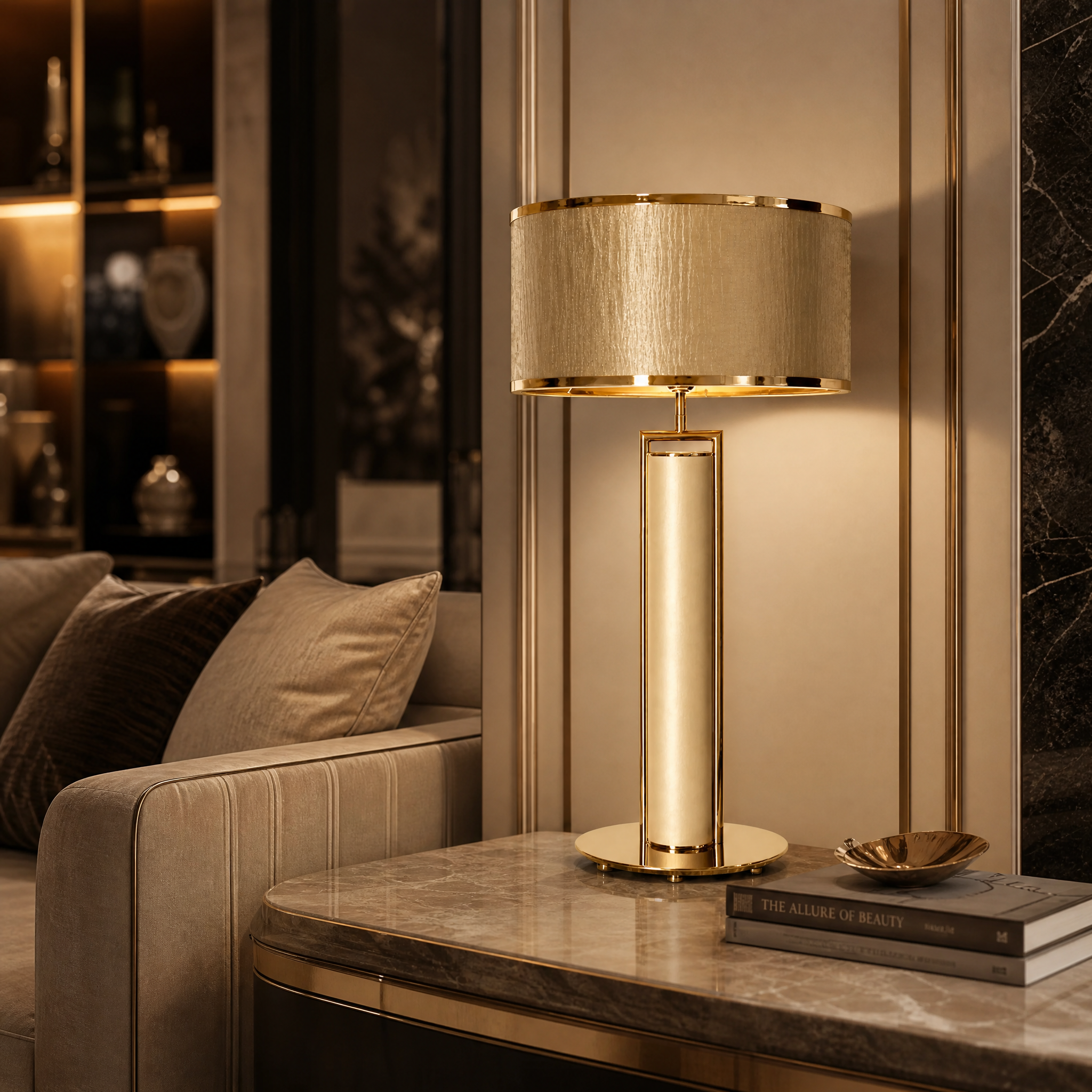 Bauhaus Luxury Table Lamp luxury residential lifestyle image by VORELLI