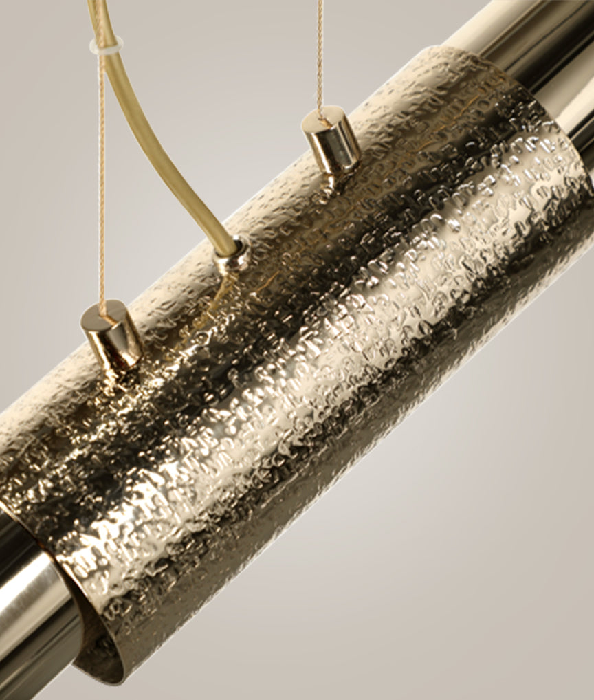 VORELLI® Metier Luxury Rectangular Chandelier styled within a refined luxury interior