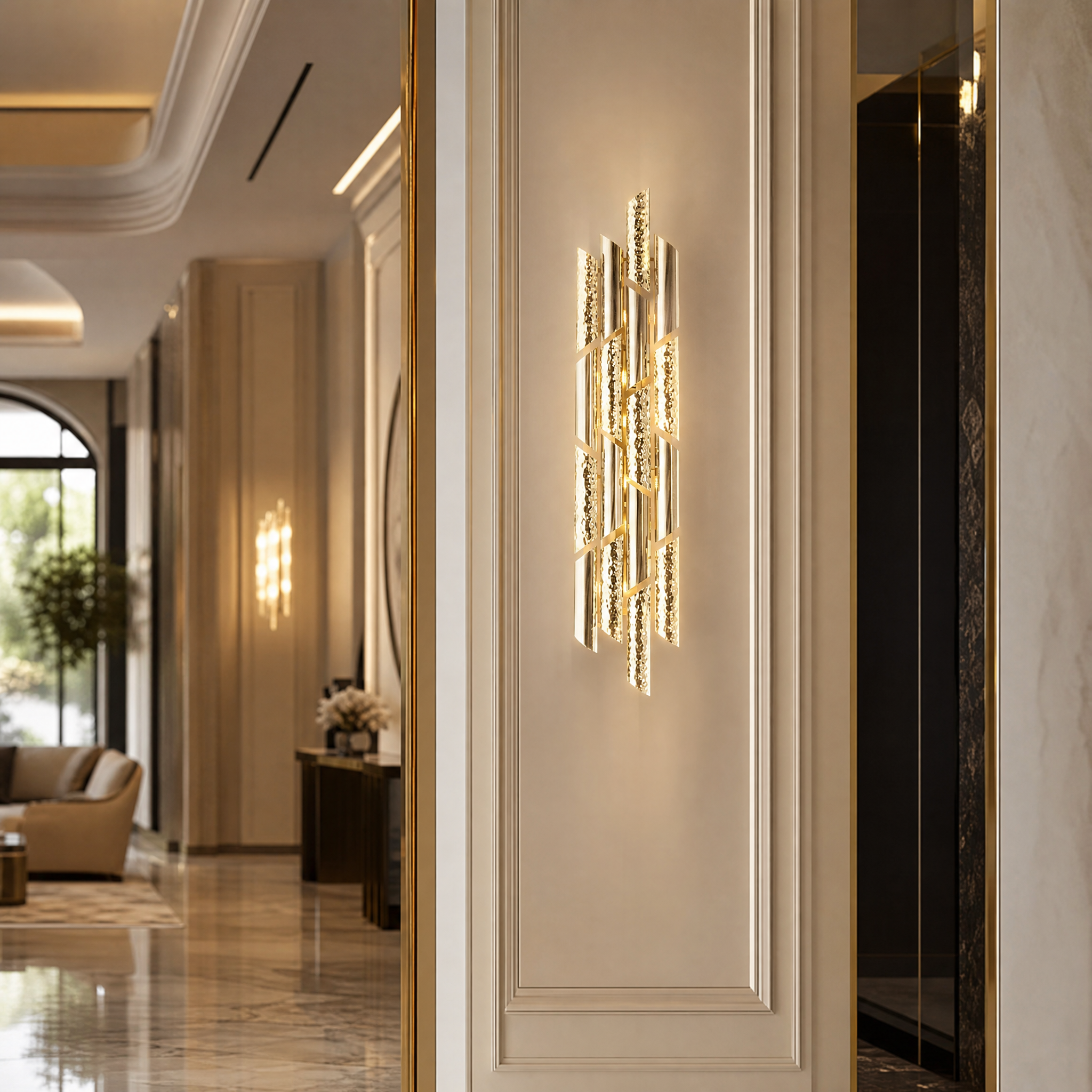 Triumph Luxury Wall Light luxury residential lifestyle image by VORELLI