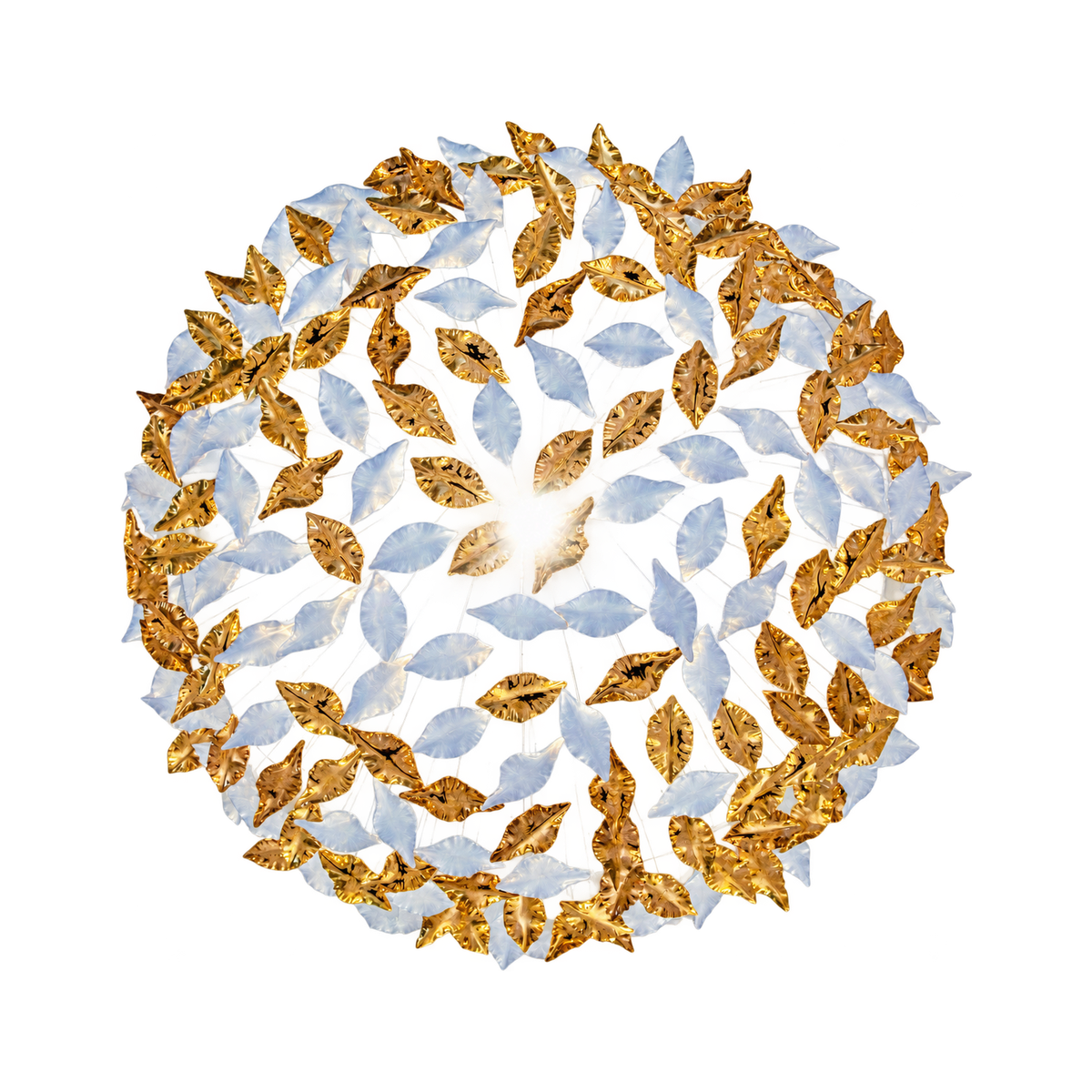VORELLI® Sculpted Leaf Project Installation on a pure white background.