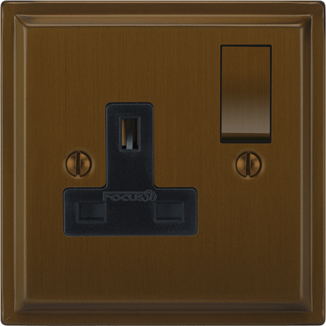 Sheraton Single Socket architectural switches view 5