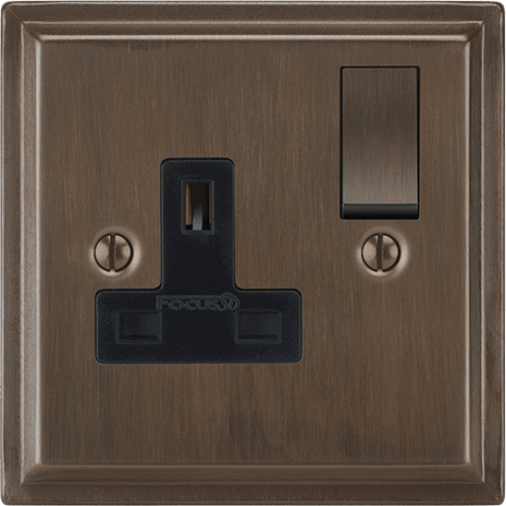 Sheraton Single Socket architectural switches view 6