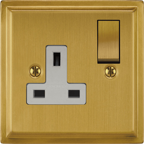 Sheraton Single Socket architectural switches view 12