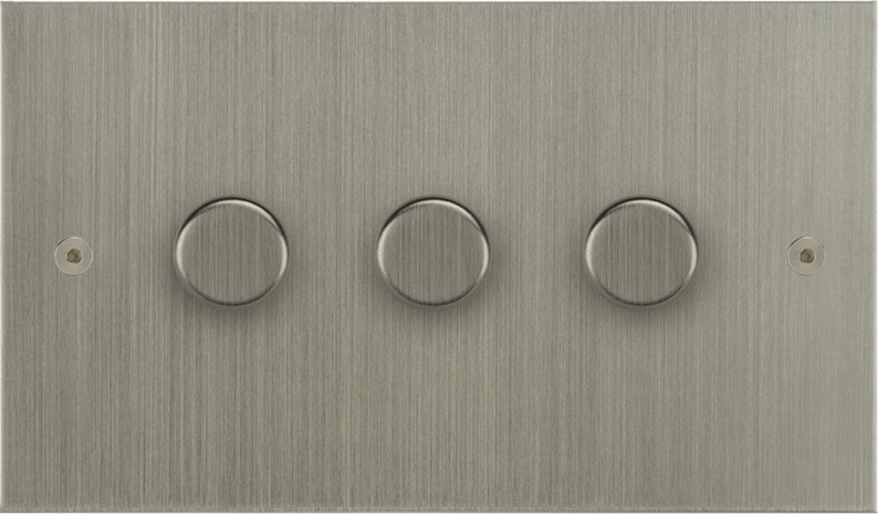 True Edge Dimmer Switch by VORELLI, product hero image for luxury residential and hospitality specifications