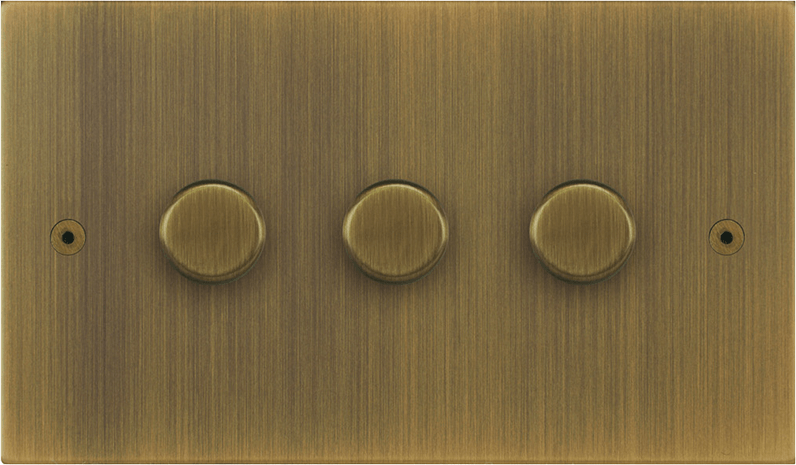 True Edge Dimmer Switch by VORELLI, luxury electrical accessory product image for luxury residential and hospitality specifications