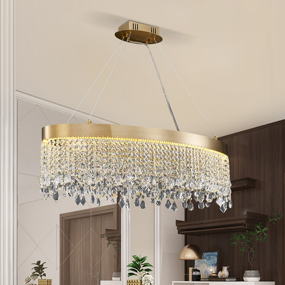 Modesto Oval Rectangular Chandelier