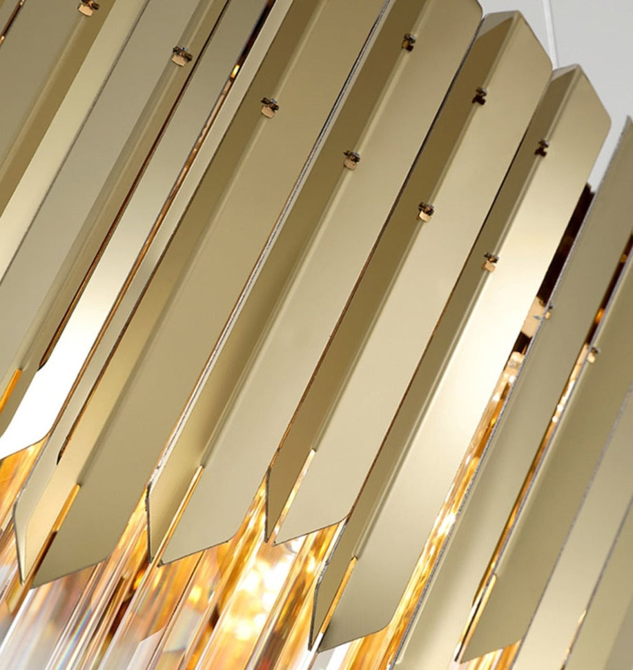 Lustre circulaire Manhattan