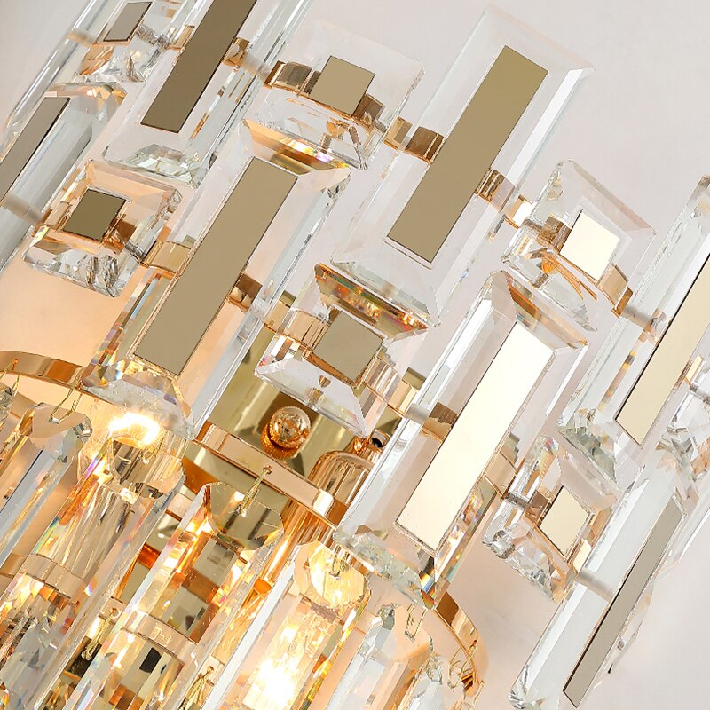 Belvedere wall light illuminating a sophisticated interior with warm ambient glow.