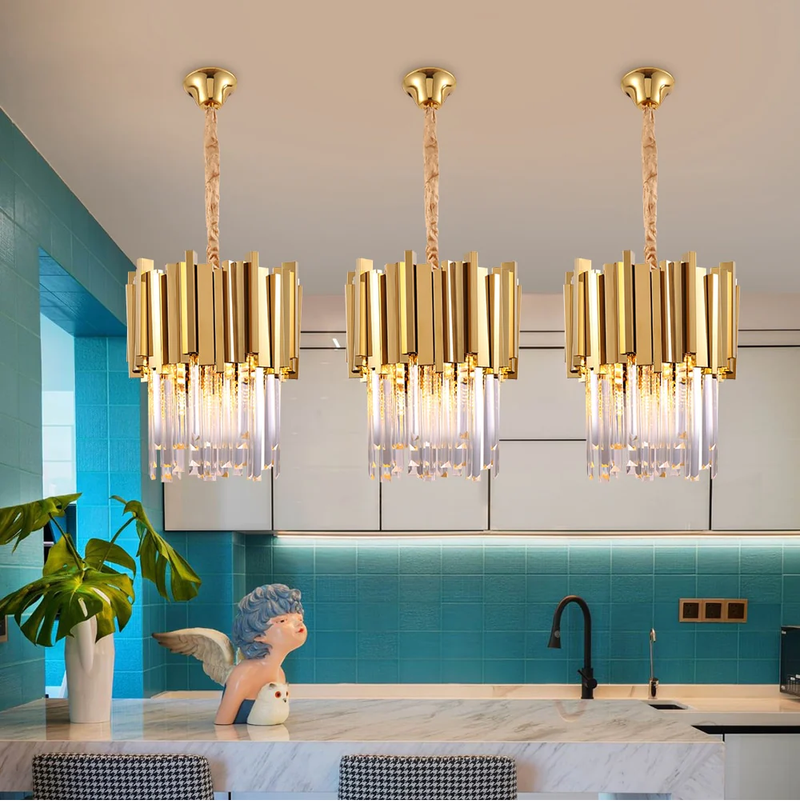 Illuminate Your Kitchen Island with 3 Luxury Pendant Lights