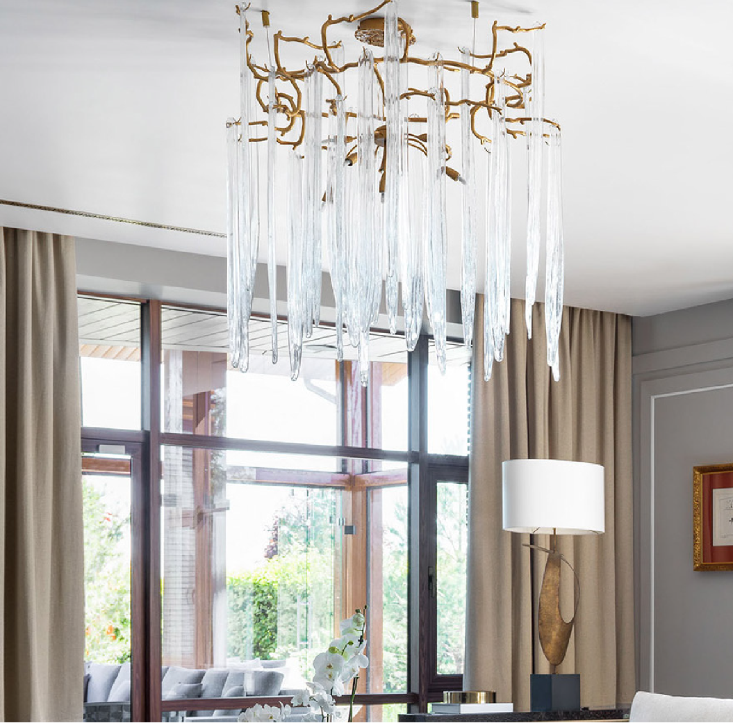 Icicle Circular Chandelier II