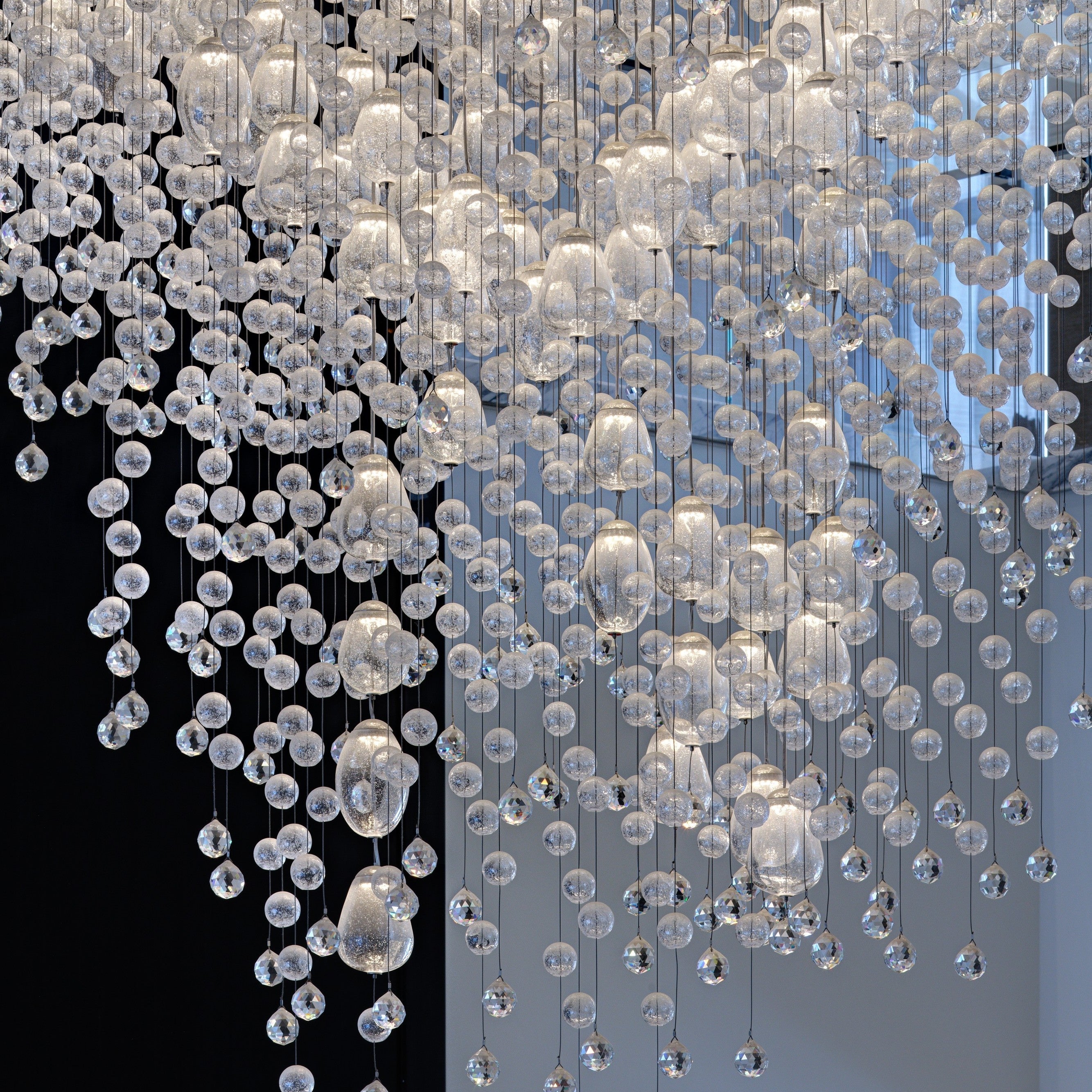 Bubble Crystal Sphere Project Installation