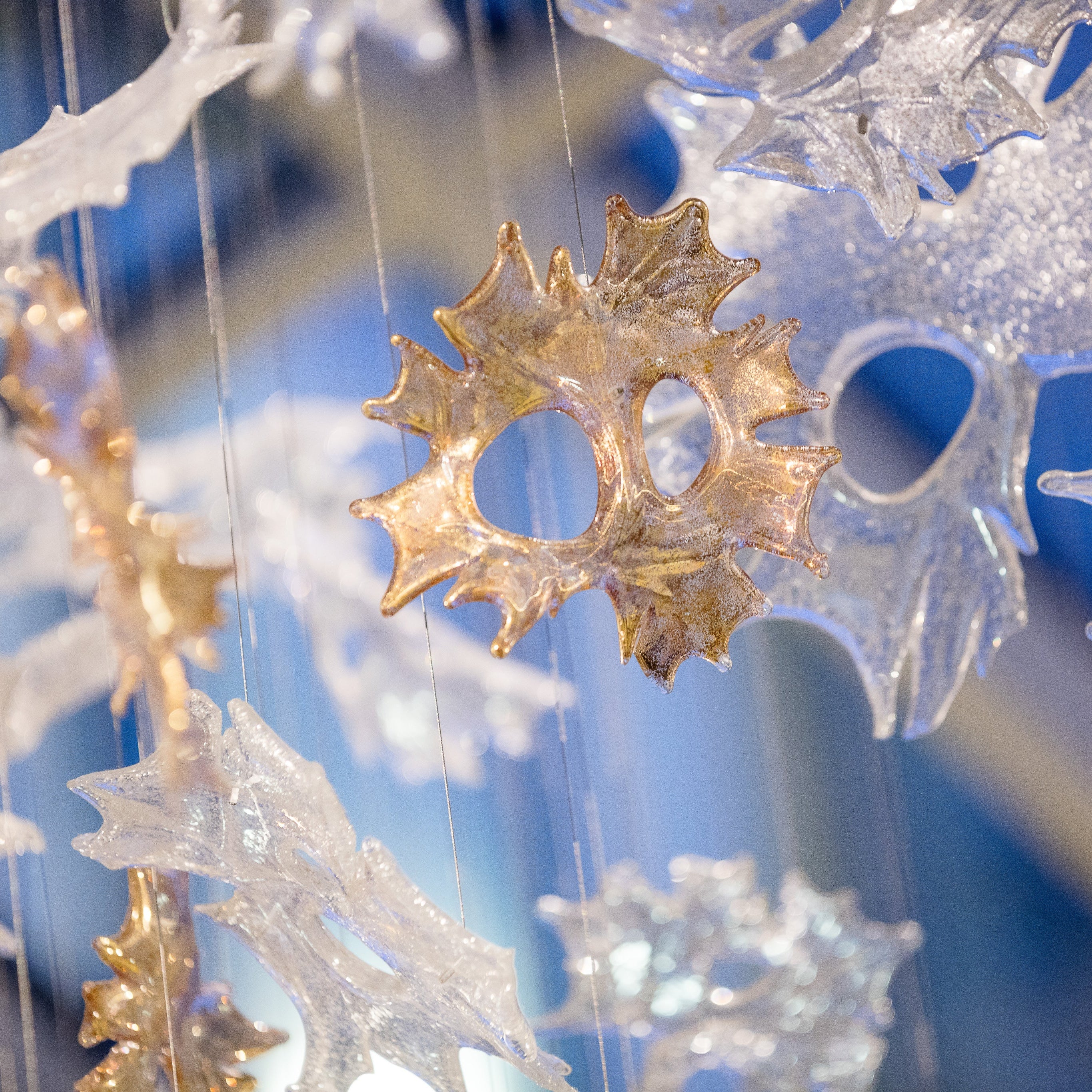 Irregular Maple Leaf Project Installation