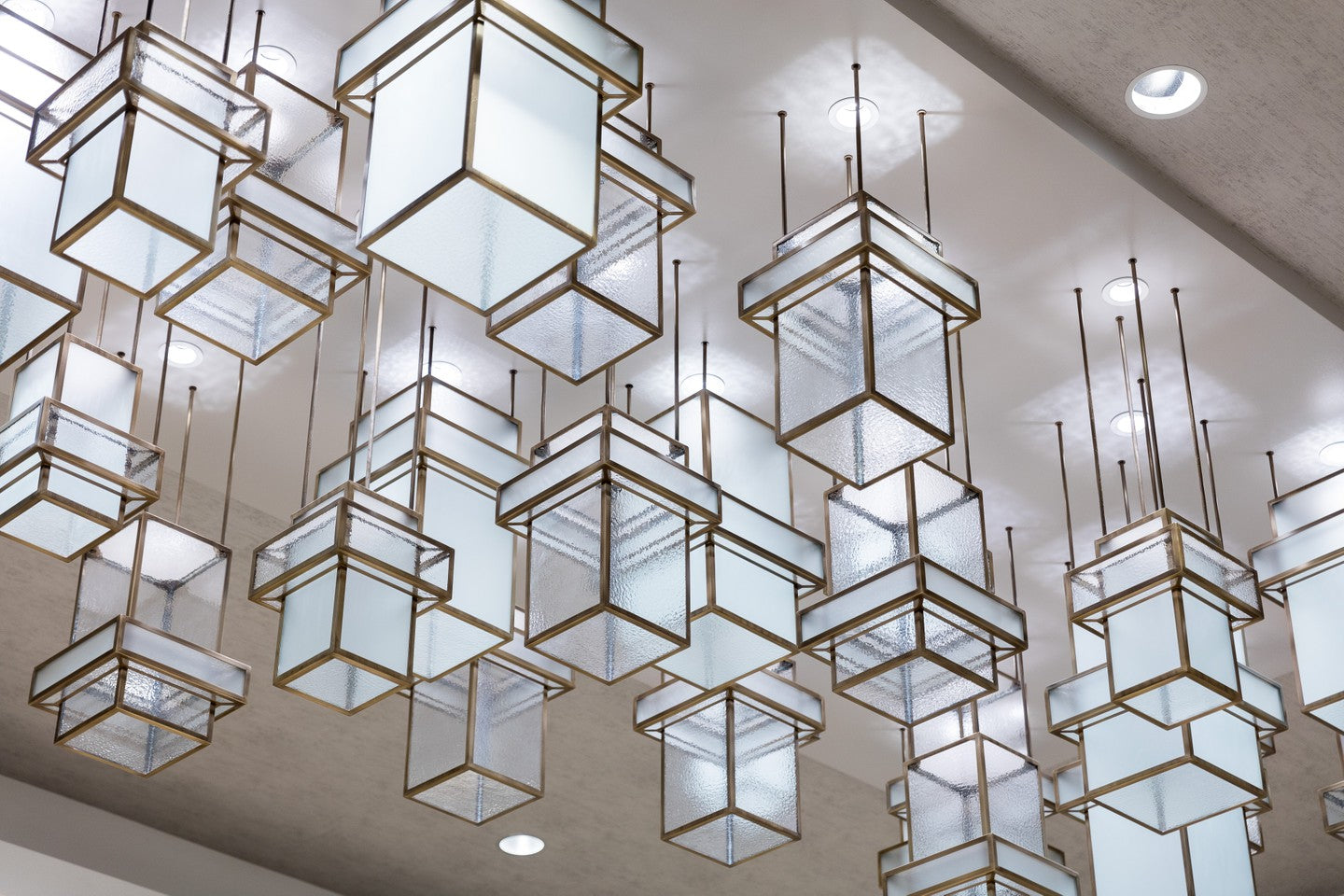 Geometric Acrylic Project Installation