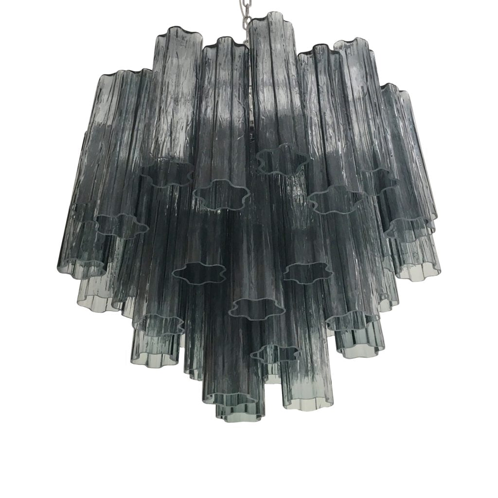 VORELLI Noemi Tronchi Murano Glass Circular Chandelier - Tronchi Murano Glass image 1
