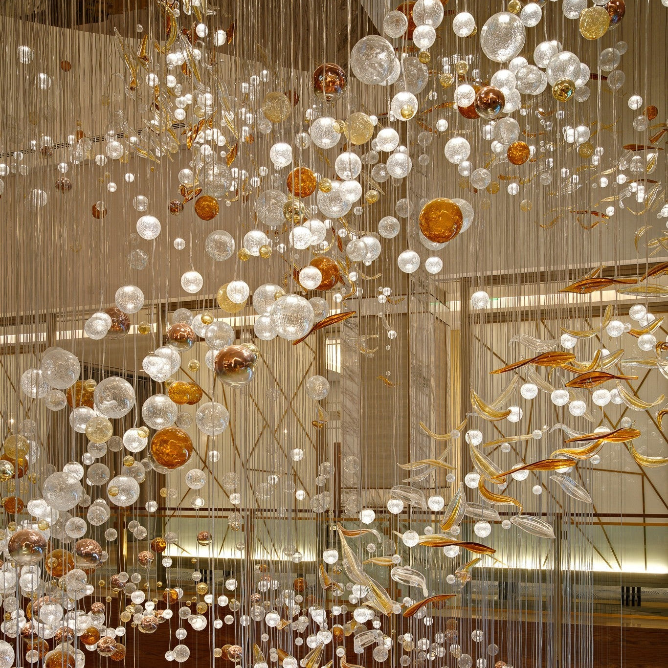 Oversized Small Sphere Project Installation