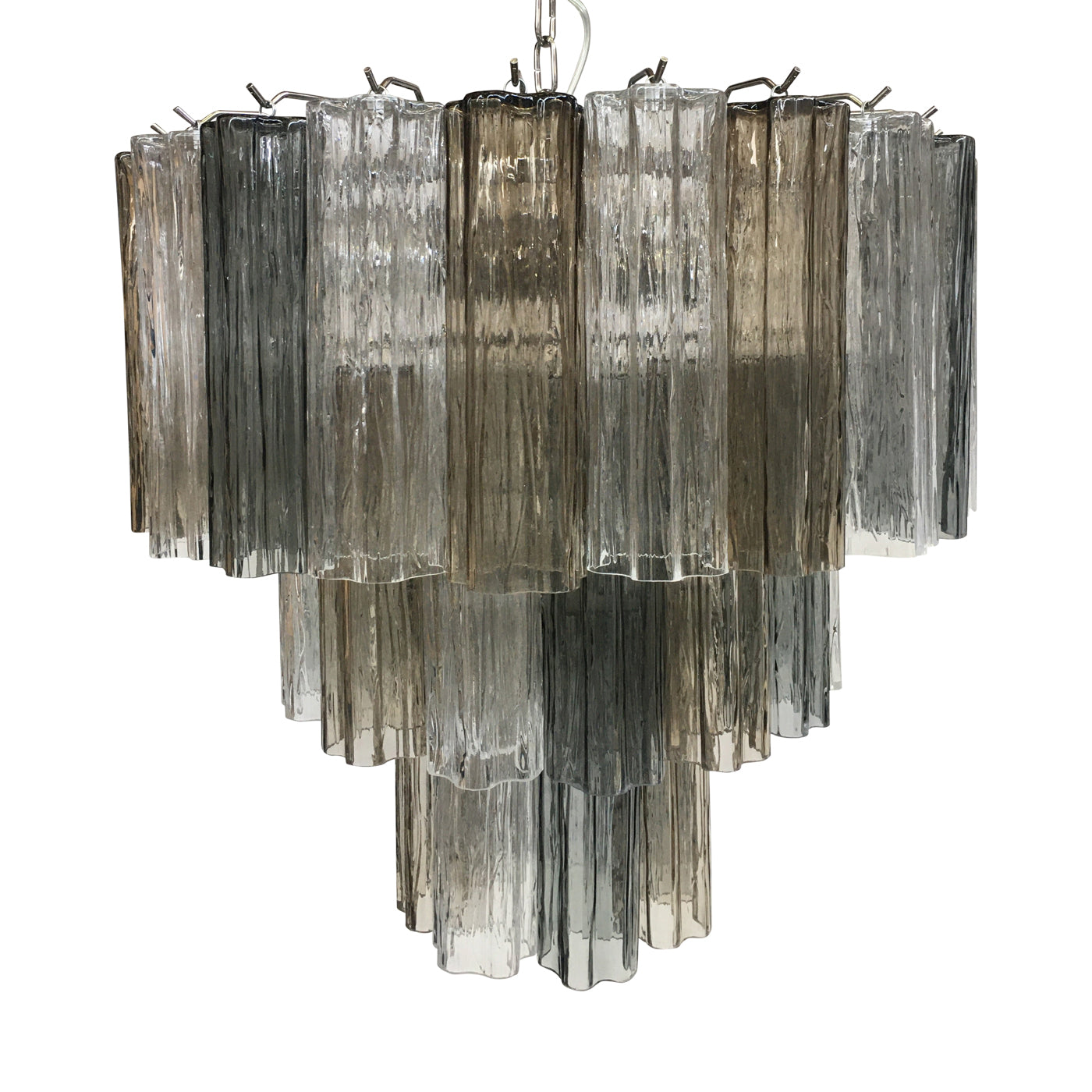 VORELLI Giovanna Tronchi Murano Glass Circular Chandelier - Tronchi Murano Glass image 2
