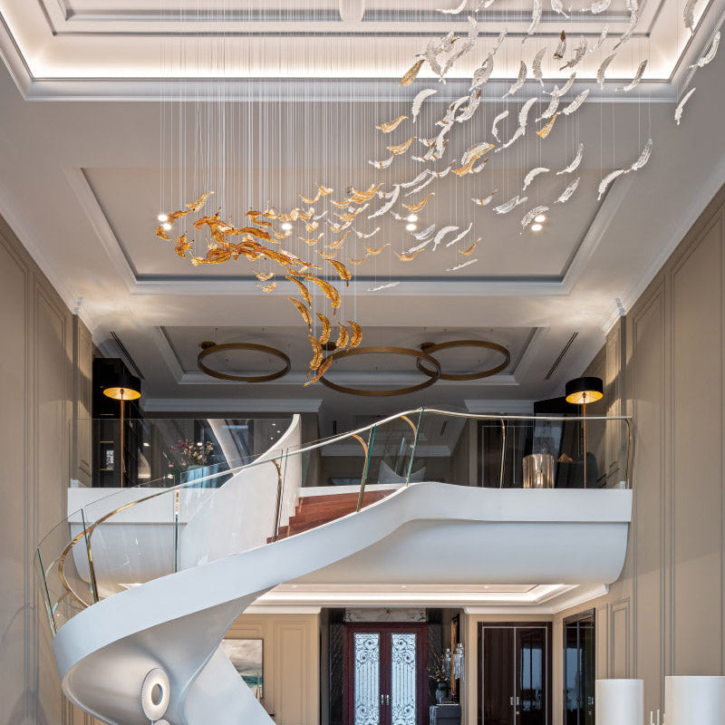 Floating Feather Project Installation